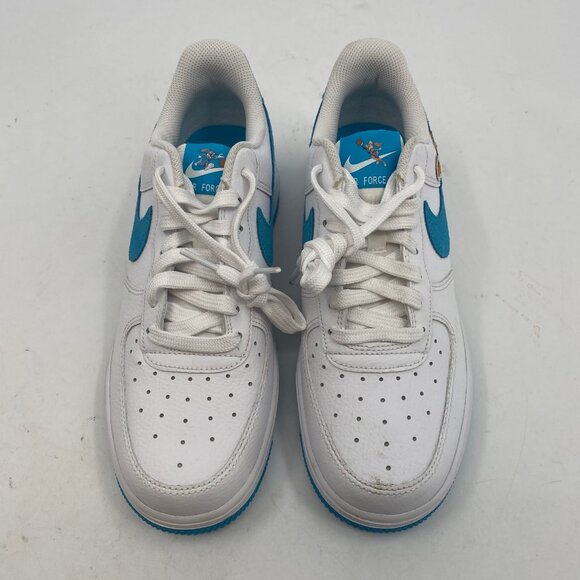 Nike Space Jam White Leather Sneakers | Size 7 - Picture 2 of 7